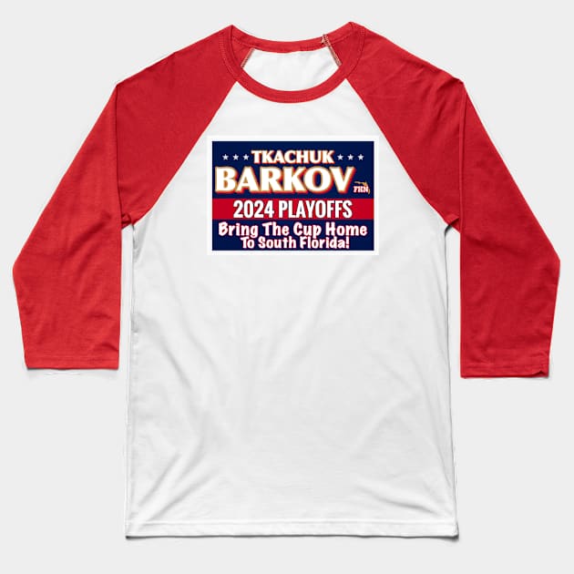 Tkachuk Barkov 24 Baseball T-Shirt by FHN